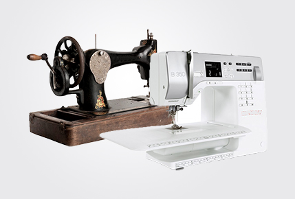 Швейные машины - история и современность.