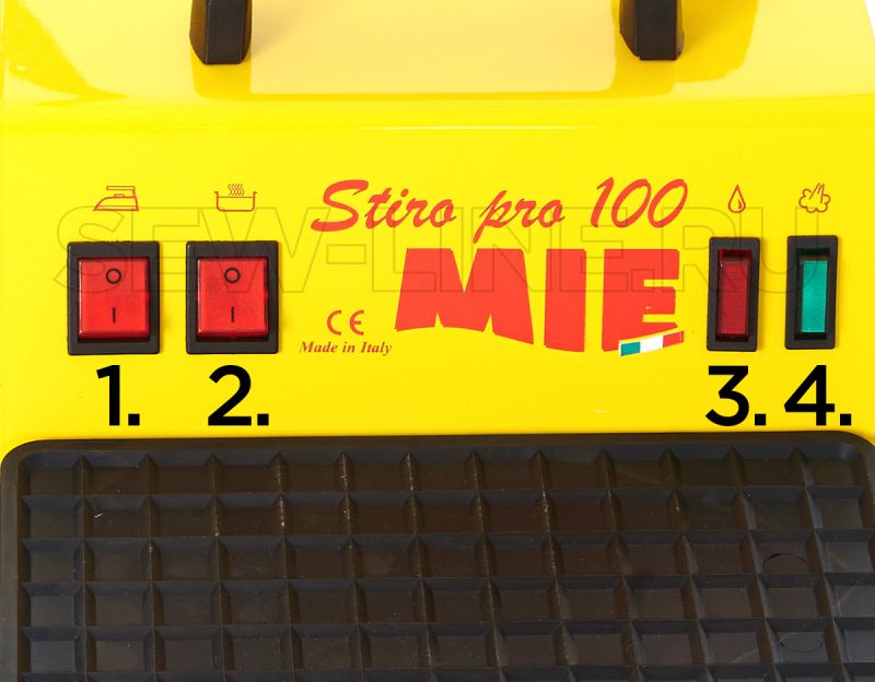 Парогенератор с утюгом MIE Stiro PRO 100 yellow